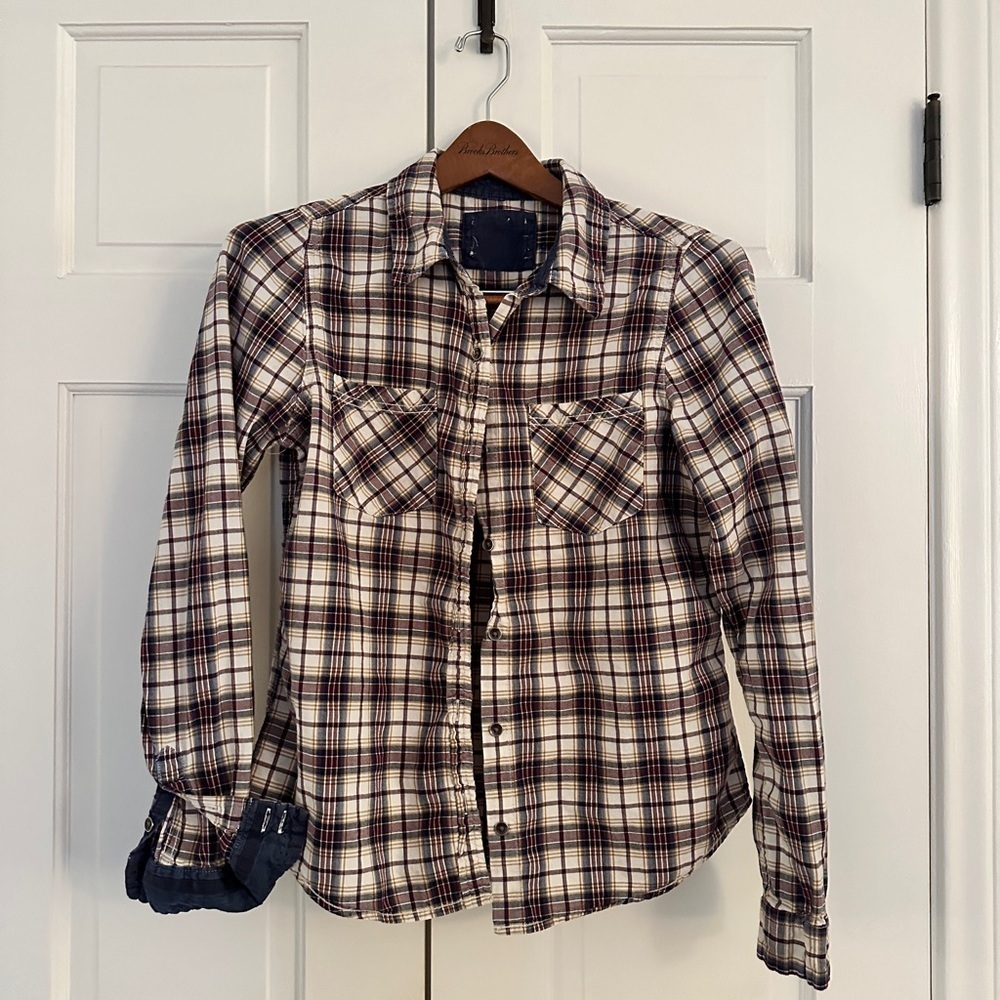 Women’s Y2K Bella swam flannel shirt